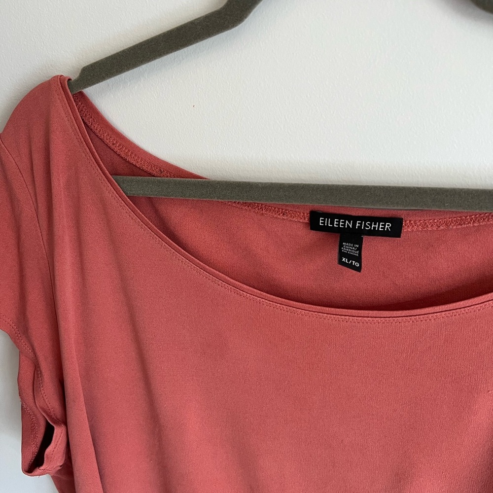 Eileen Fisher silk stretch top